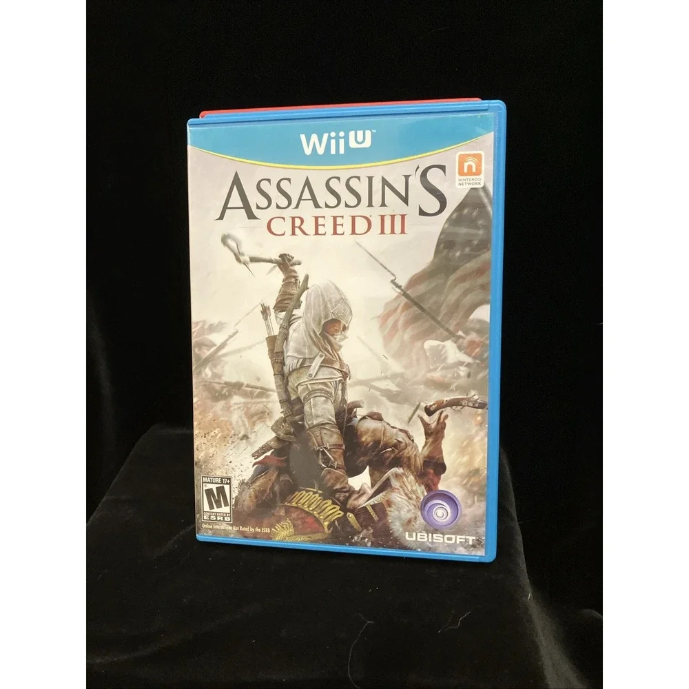 Nintendo Wii U Video Games Super Mario Maker Assassin’s Creed Skylander Lot of 4